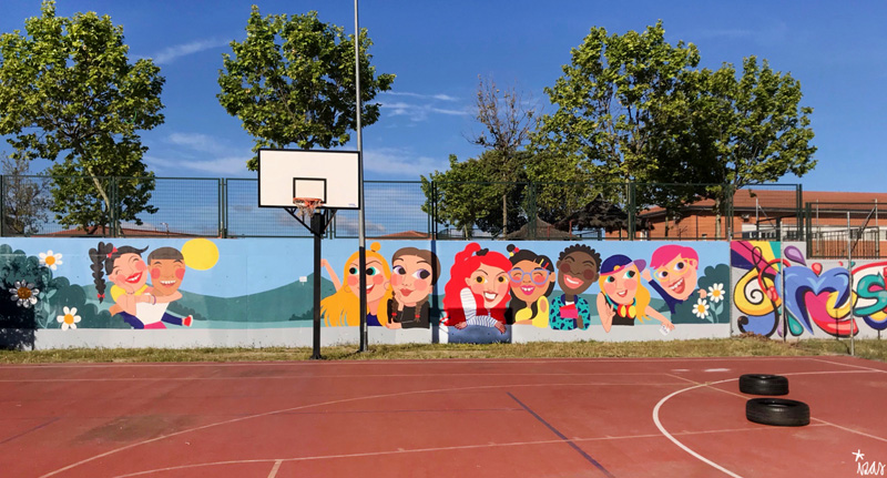 mural izas azulpatio cpee monte abantos mayores pano 1